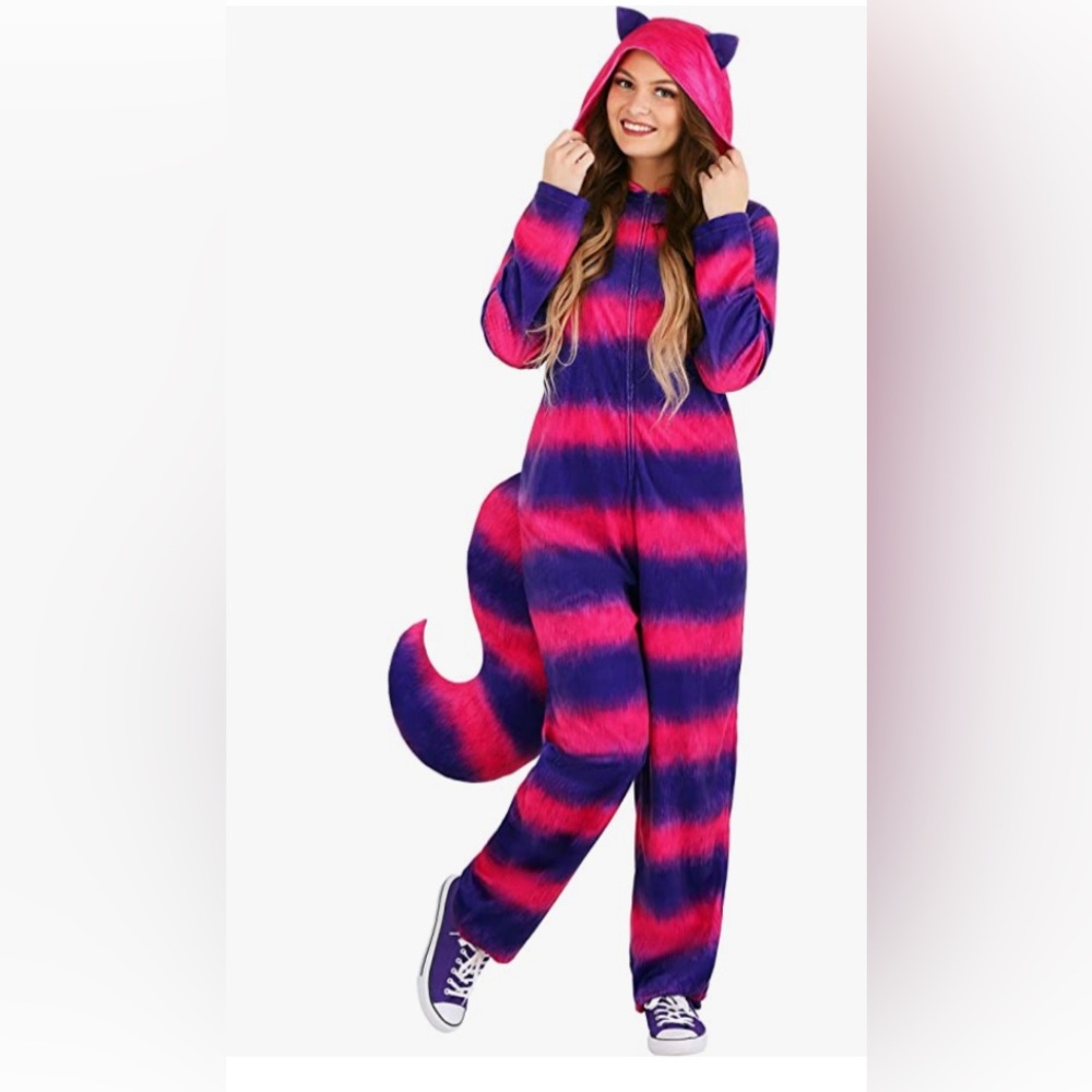 Disney Cheshire Cat onesie costume XL